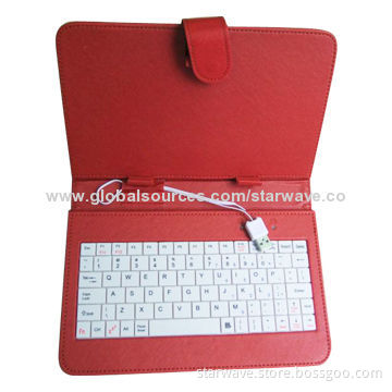 Leather Tablet PC Case, Easy for Viewing, OEM and ODM Orders are Welcome